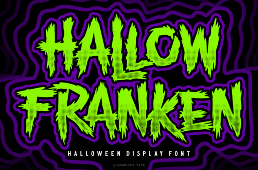 Hallow Franken Font