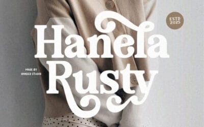 Hanela Rusty Font