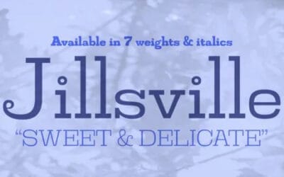 Jillsville Font