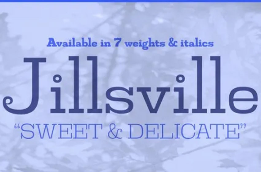 Jillsville Font