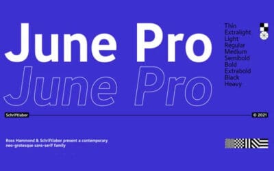 June Pro Font