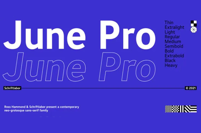 June Pro Font