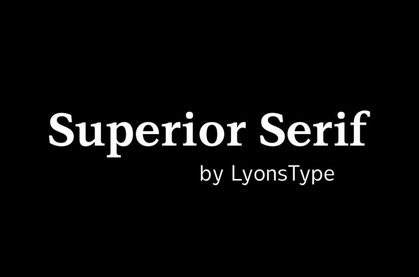 LT Superior Serif Font