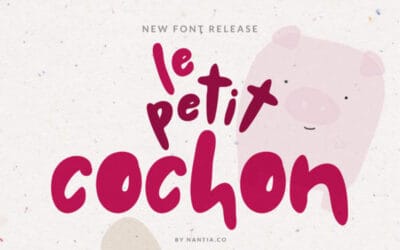 Le Petit Cochon Font