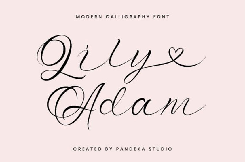 Lily Adam Font