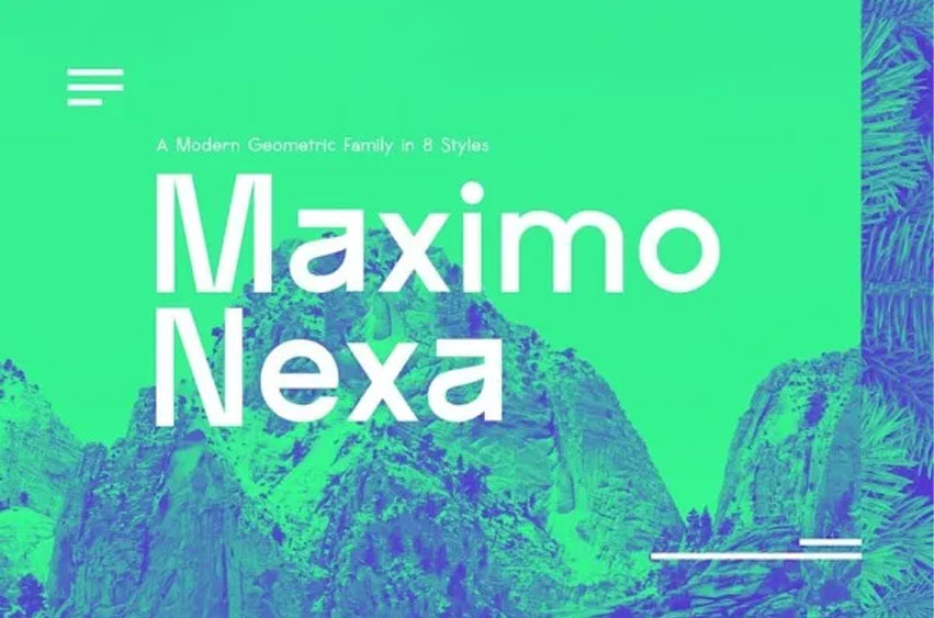 Maximo Nexa Font