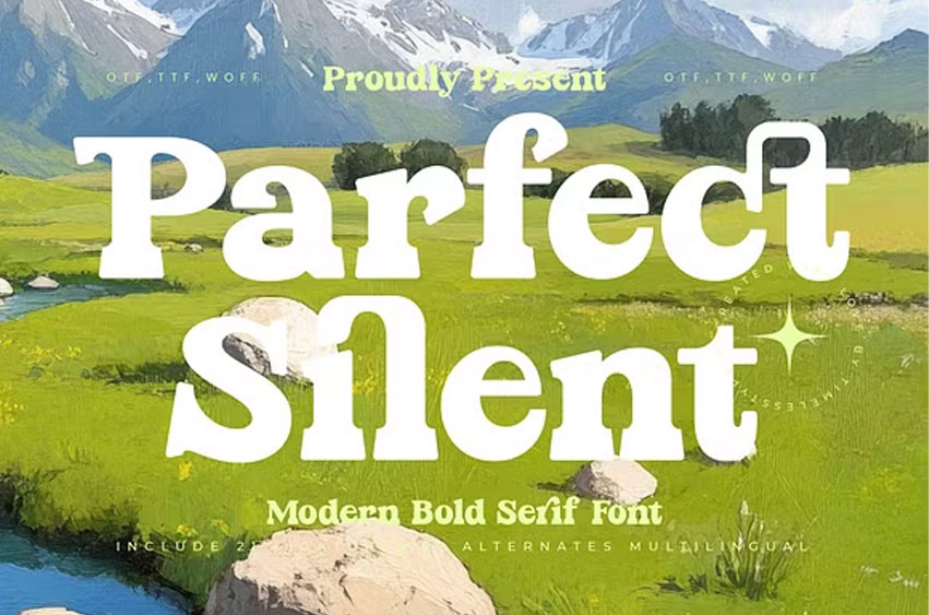 Parfect Silent Font