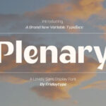 Plenary Font