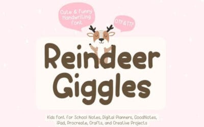 Reindeer Giggles Font
