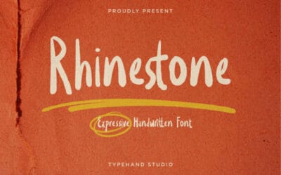 Rhinestone Font
