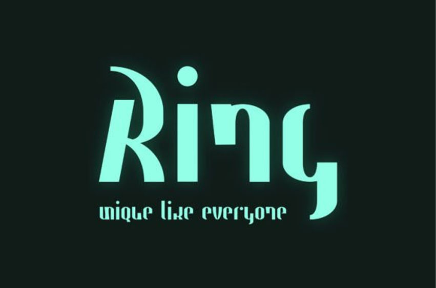 Ring Stag Font