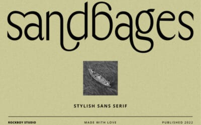 Sandbages Font