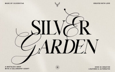 Silver Garden Font