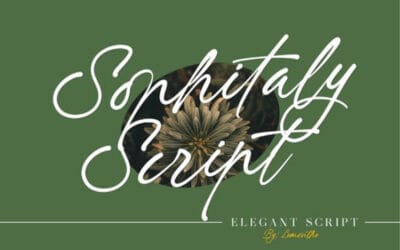 Sophitaly Script Font