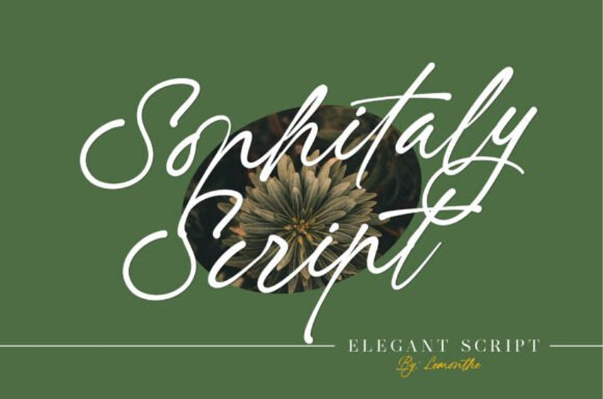 Sophitaly Script Font