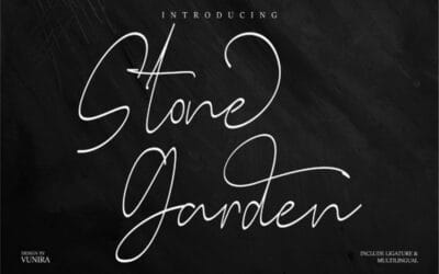 Stone Garden Font