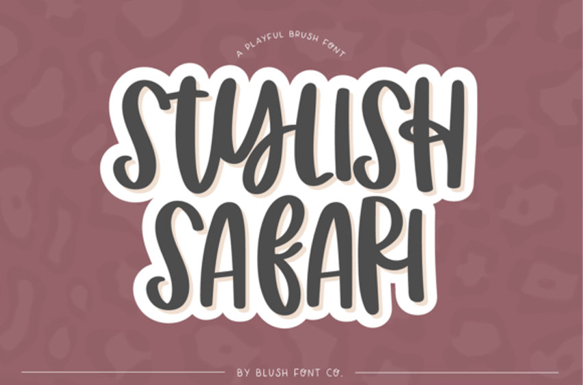 Stylish Safari Font