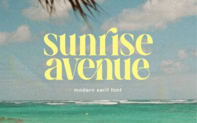 Sunrise Avenue Font