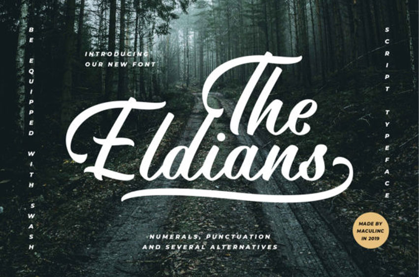 The Eldians Font