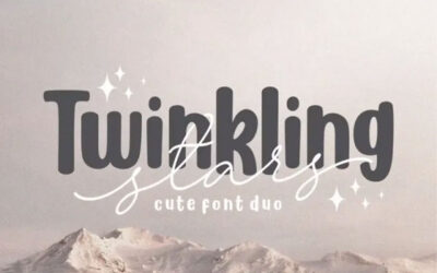 Twinkling Stars Font