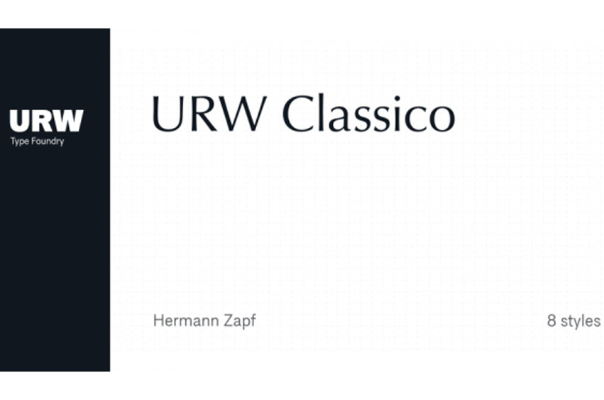 URW Classico Font