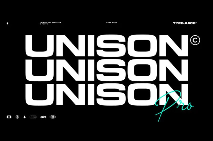 Unison Pro Font