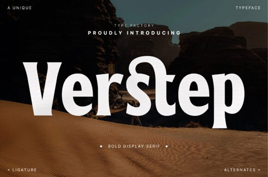 Verstep Font