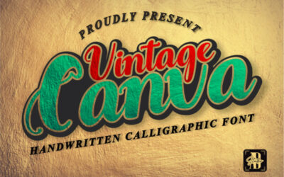 Vintage Canva Font