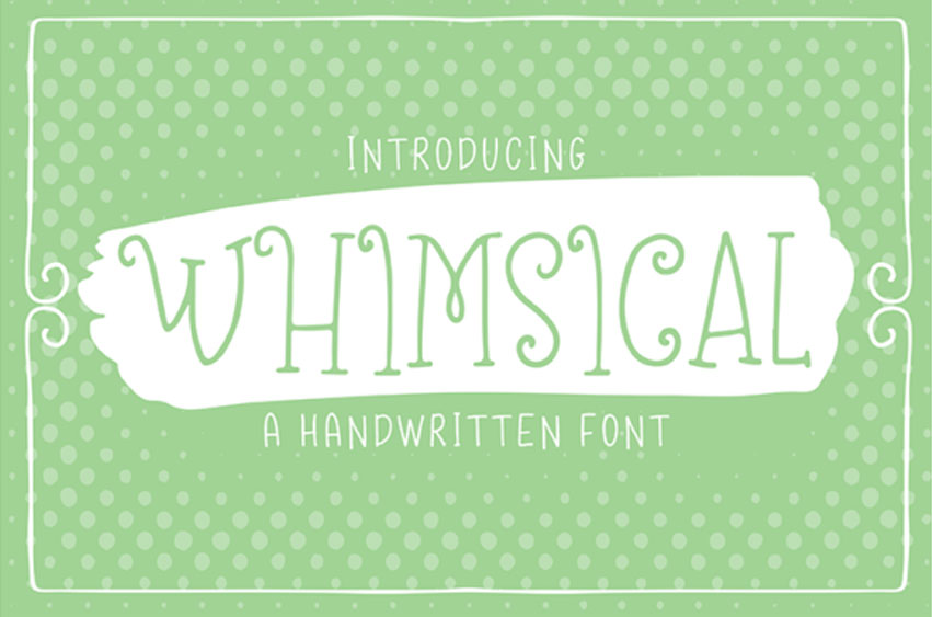 Whimsical Font