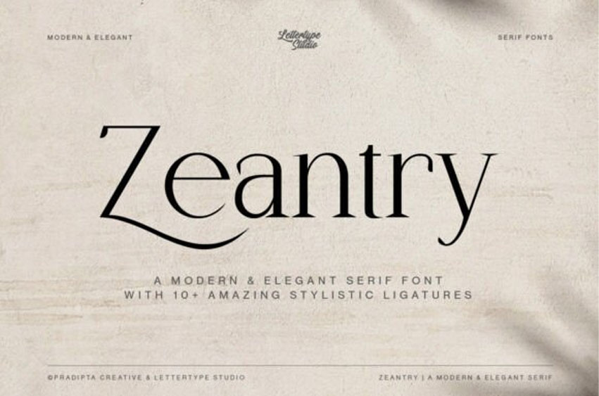 Zeantry Font