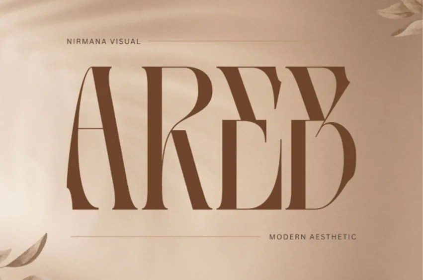Areb Font - DaFontHub