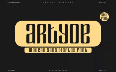 Artyoe Font