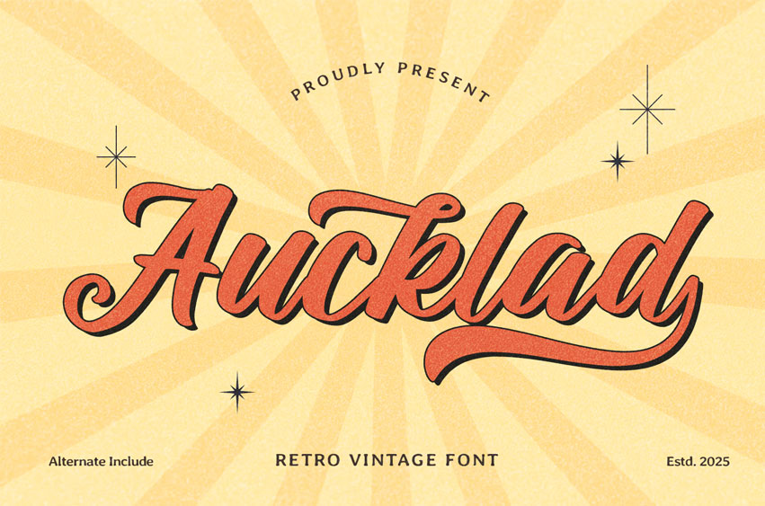 Auckland Font