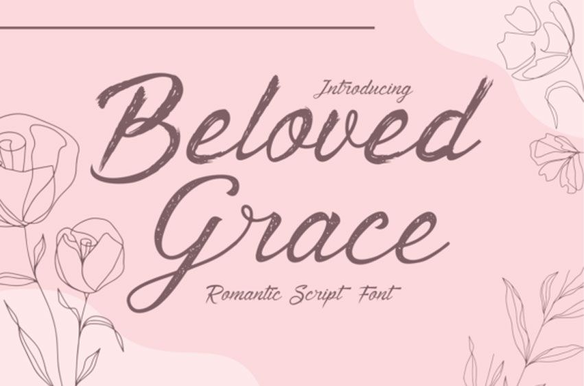 Beloved Grace Font