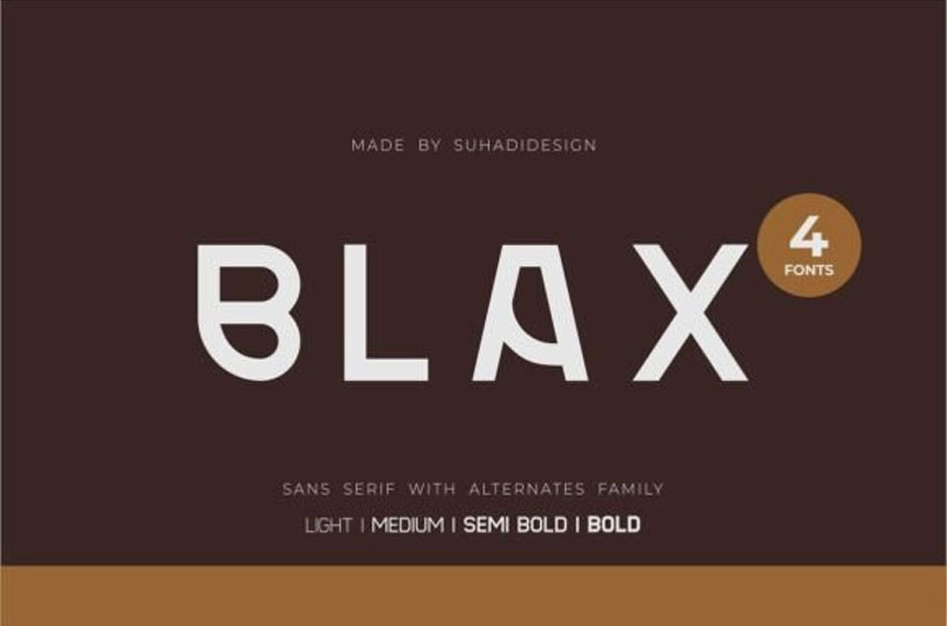 Blax Font