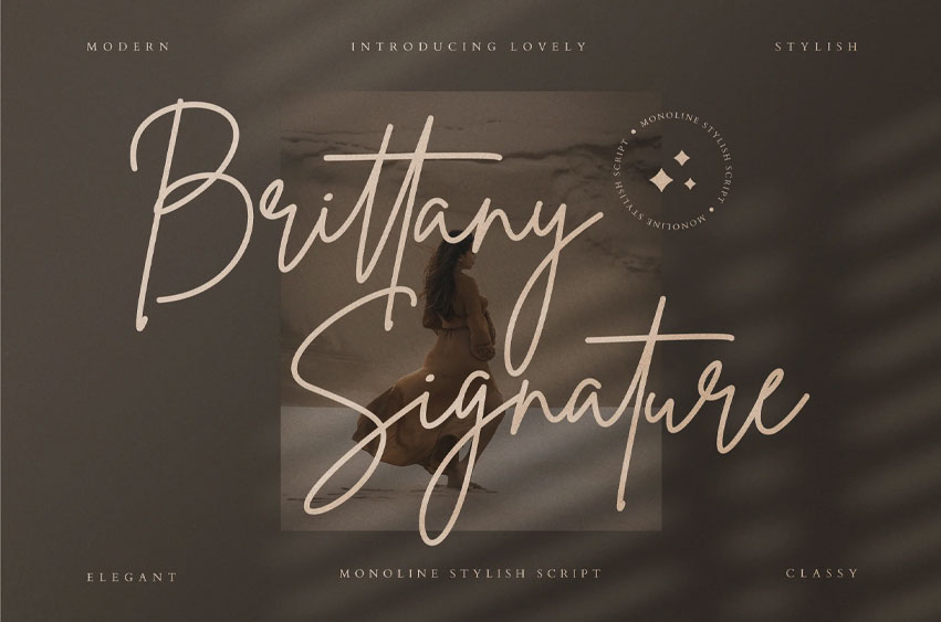 Brittany Signature Font