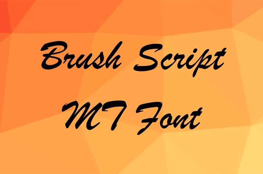 Brush Script MT Font