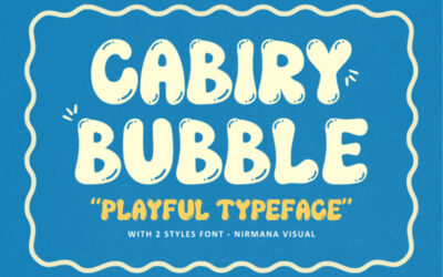 Cabiry Bubble Font