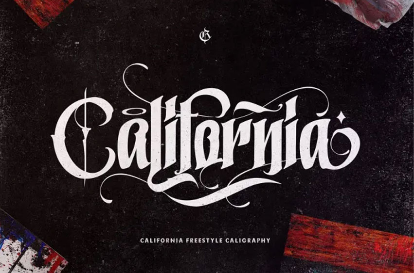 California Style Font