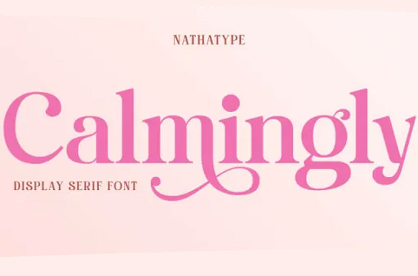 Calmingly Font