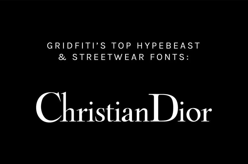 Christian Dior Font