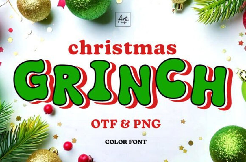 Christmas Grinch Font