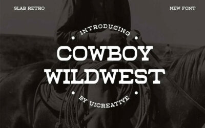 Cowboy Wildwest Font