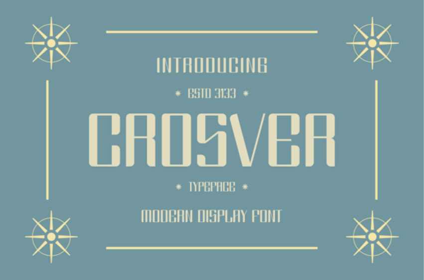 Crosver Font