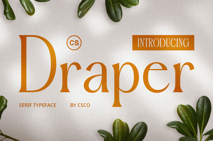 Draper Font