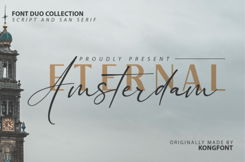 Eternal Amsterdam Font