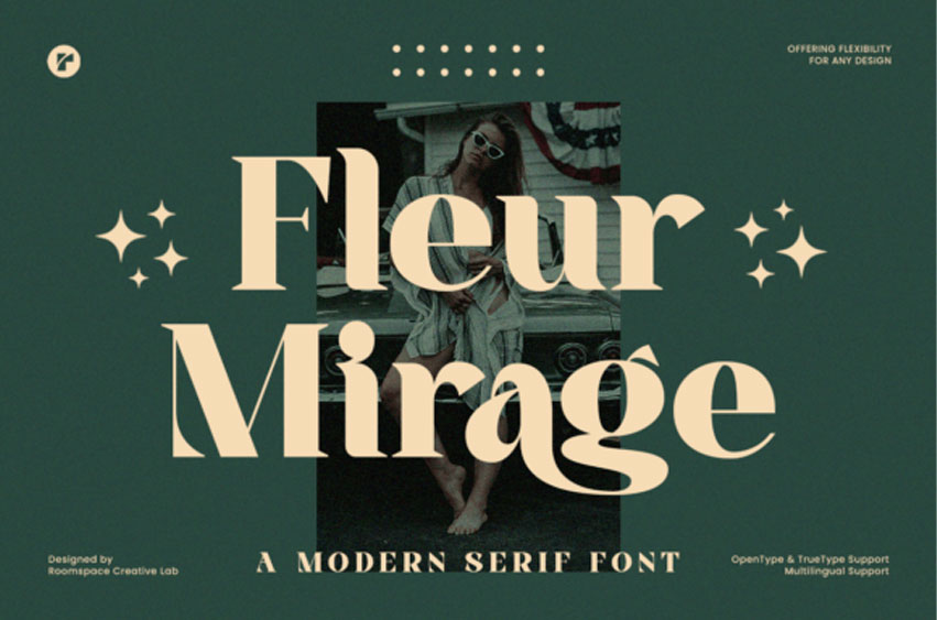 Fleur Mirage Font