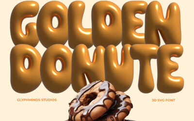 Golden Donut Font