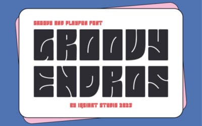 Groovy Endros Font