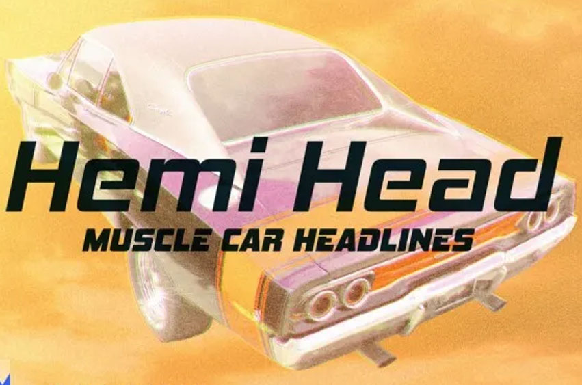 Hemi Head Font